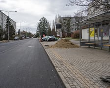 Ulica Bezpieczna w przedostatni dzień remontu